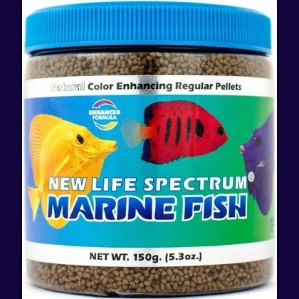 New Life Spectrum Marine Fish Food Regular Sinking Pellets