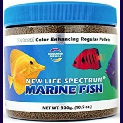 New Life Spectrum Marine Fish Food Regular Sinking Pellets