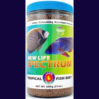 New Life Spectrum Tropical Fish Food Large Sinking Pellets