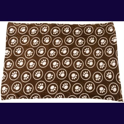 Spot Snuggler Brown Pet Blanket