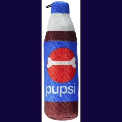 Spot Fun Drink Pupsi Soda Plush Dog Toy