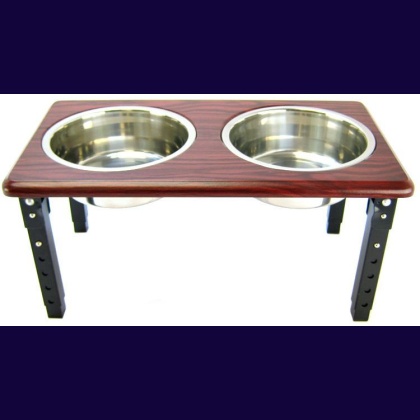 Spot Posture Pro Double Diner - Stainless Steel & Cherry Wood