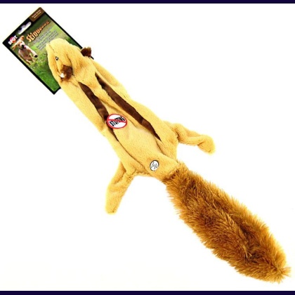 Spot Skinneeez Plush Flying Squirrel Dog Toy