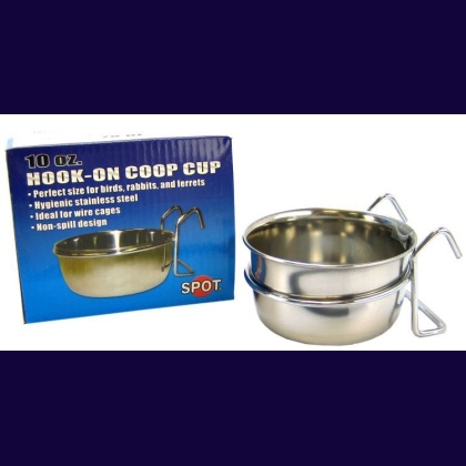 Spot Stainless Steel Hook-On Coop Cup