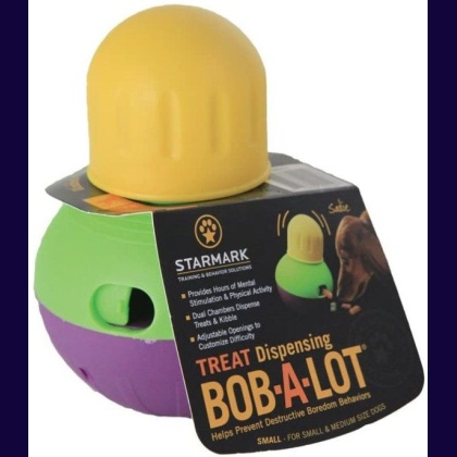 Starmark Bob-A-Lot Treat Dispensing Toy Small