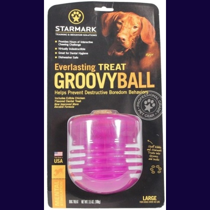 Starmark Everlasting Treat Groovy Ball Large