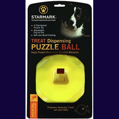 Starmark Treat Dispensing Puzzle Ball