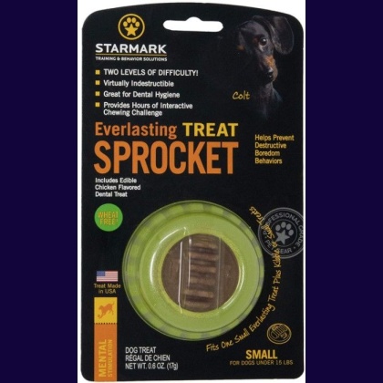 Starmark Everlasting Treat Sprocket Small