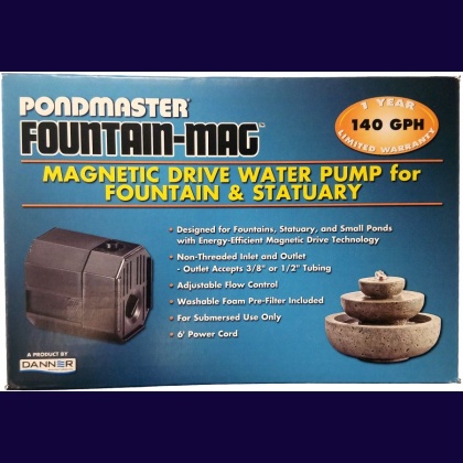 Pondmaster Pond-Mag Magnetic Drive Utility Pond Pump