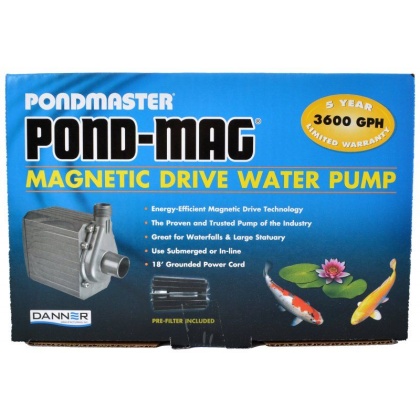 Pondmaster Pond-Mag Magnetic Drive Utility Pond Pump