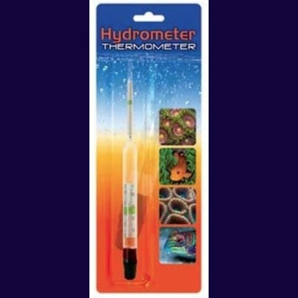 Rio Floating Glass Dual Hydrometer Thermometer