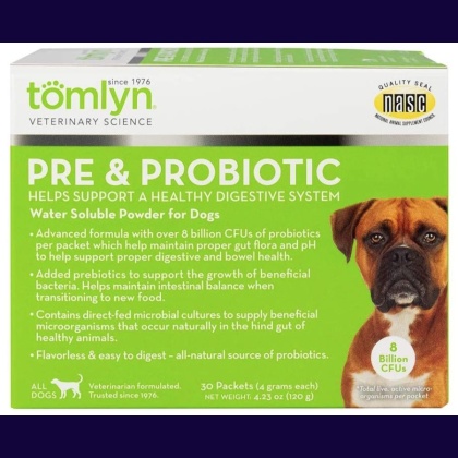 Tomlyn Pre and Probiotic Water Soluble Powder for Dogs