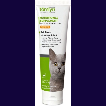 Tomlyn Felovite II Nutritional Supplement Gel for Cats & Kittens