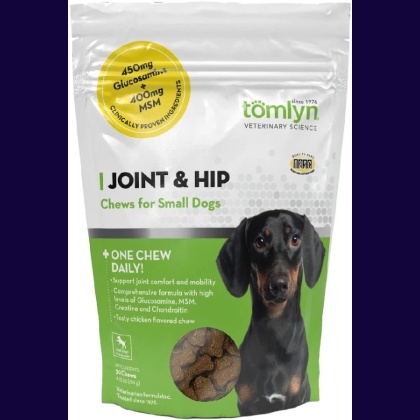 Tomlyn Joint and Hip Chews for Small Dogs