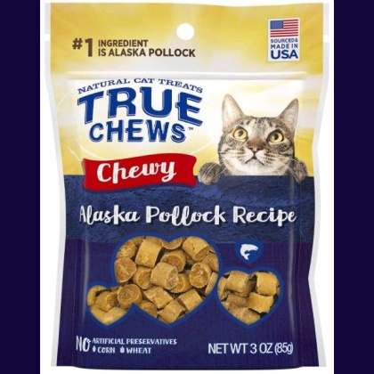 True Chews Chewy Alaska Pollock Recipe Cat Treats