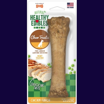 Nylabone Healthy Edibles Chews Chicken Flavor Souper