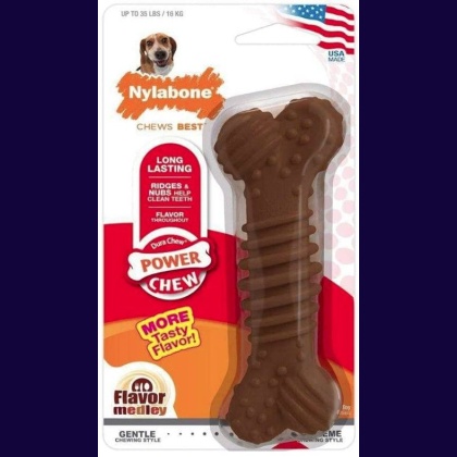 Nylabone Dura Chew Power Chew Bone Flavor Medley