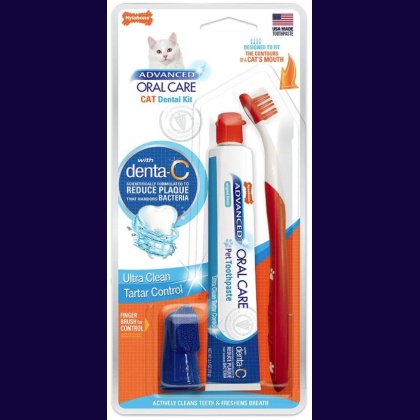 Nylabone Advanced Oral Care Cat Dental Kit