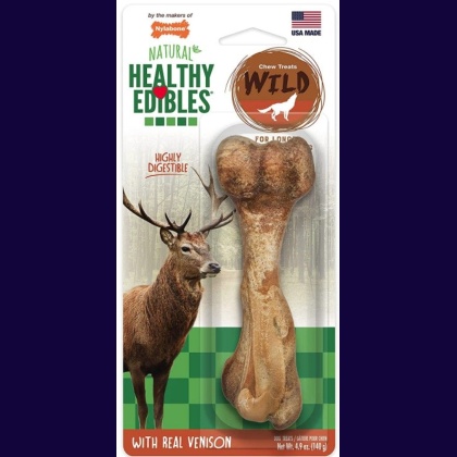 Nylabone Healthy Edibles Wild Chew Bone - Venison