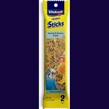 VitaKraft Sesame & Banana Sticks for Parakeets