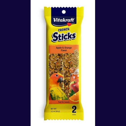 Vitakraft Crunch Sticks Apple & Orange Conure Treats