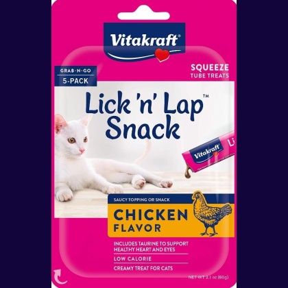 VitaKraft Lick N Lap Snack Chicken Cat Treat