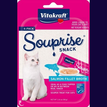 VitaKraft Salmon Souprise Lickable Cat Snack