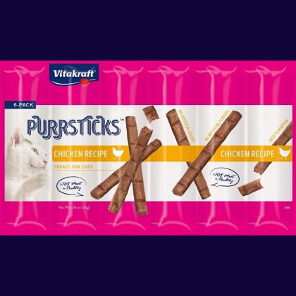 Vitakraft PurrSticks Chicken Treats for Cats