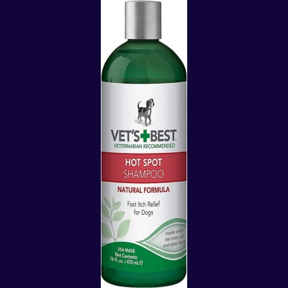 Vets Best Hot Spot Itch Relief Shampoo for Dogs