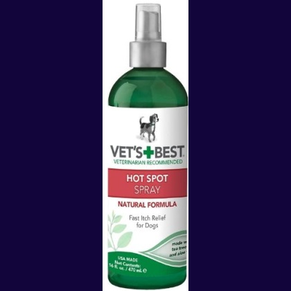 Vets Best Hot Spot Itch Relief Spray for Dogs