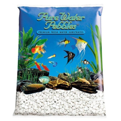 Pure Water Pebbles Aquarium Gravel - Snow White