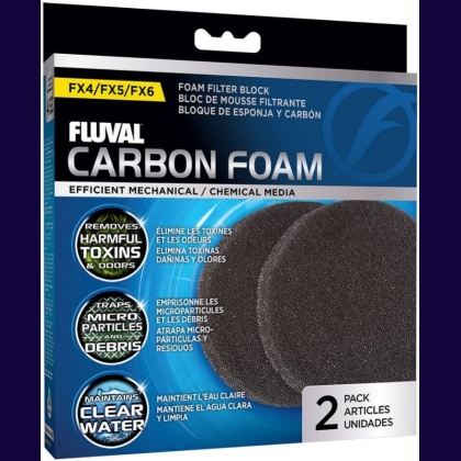 Fluval FX5/6 Replacement Carbon Impregnated Foam Pad