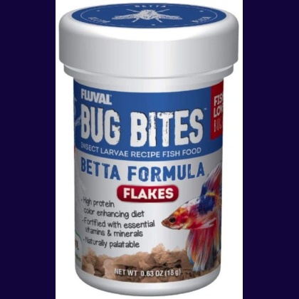 Fluval Bug Bites Betta Formula Flakes