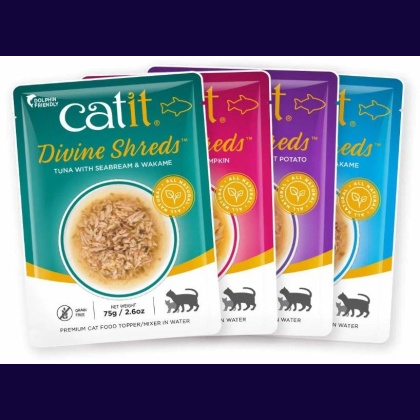 Catit Divine Shreds Tuna Variety Pack