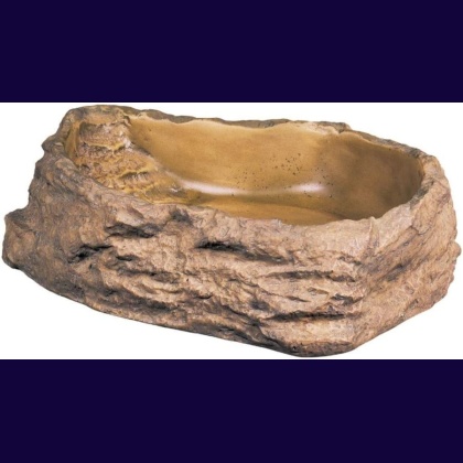 Exo-Terra Granite Rock Reptile Water Dish