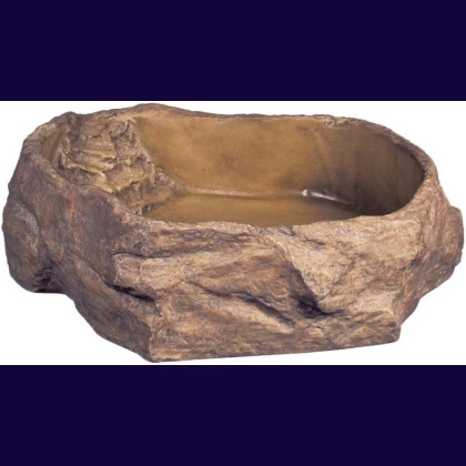 Exo-Terra Granite Rock Reptile Water Dish