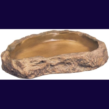 Exo-Terra Granite Rock Reptile Feeding Dish