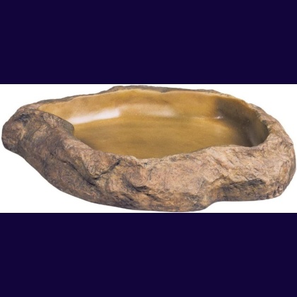 Exo-Terra Granite Rock Reptile Feeding Dish