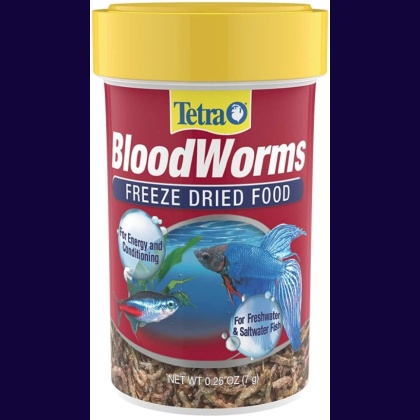 Tetra BloodWorms Freeze Dried Fish Food