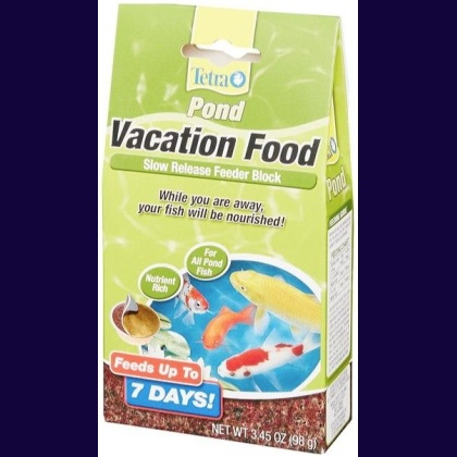 Tetra Pond Vacation Food - Slow Release Feeder Block