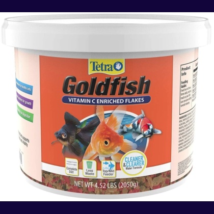 Tetra Goldfish Vitamin C Enriched Flakes