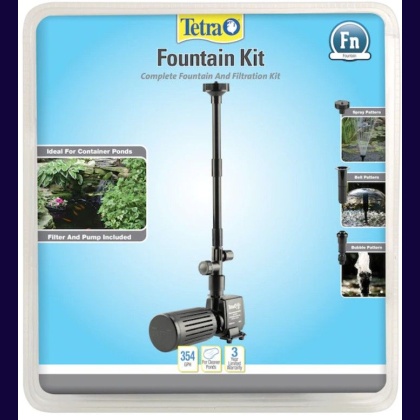 Tetra Pond Filtration Fountain Kit