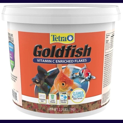 Tetra Goldfish Vitamin C Enriched Flakes