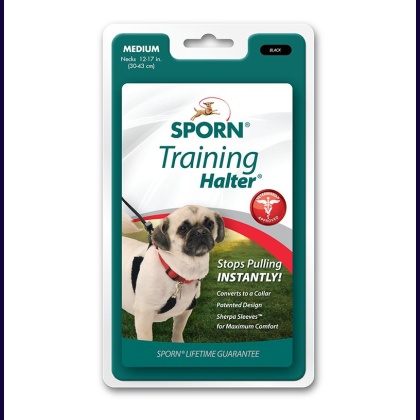 Sporn Original Training Halter for Dogs Red