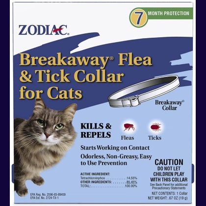 Zodiac Breakaway Flea & Tick Collar for Cats