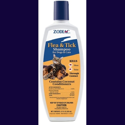 Zodiac Flea & Tick Shampoo For Dogs & Cats