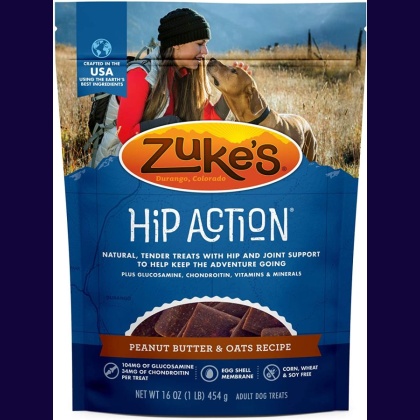 Zukes Hip Action Dog Treats - Peanut Butter & Oats Recipe