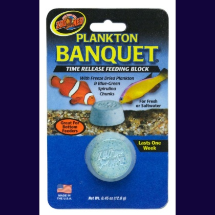 Zoo Med Plankton Banquet Fish Feeding Block