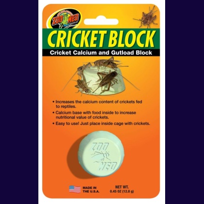 Zoo Med Regular Cricket Blocks Gut load Block