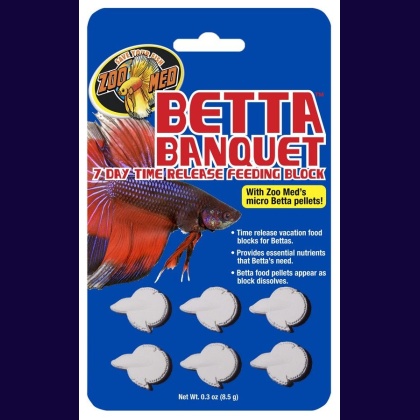 Zoo Med Aquatic Betta Banquet - 7 Day Betta Feeder